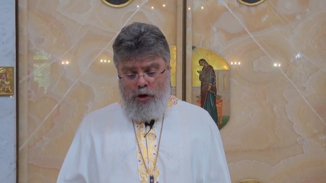 Слово перед причастием на Божественной Литургии 3 июля 2022 г. смотреть онлайн