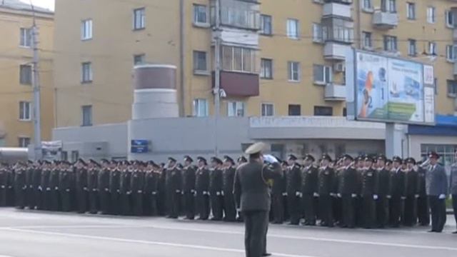 Генеральная репетиция парада Победы 2011 (Липецк, 6 мая) смотреть онлайн