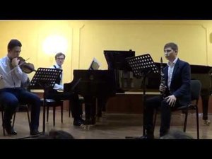 Мийо, Дариус - Сюита для скрипки, кларнета и фортепиано