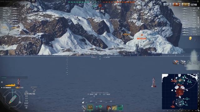 Эсминец Ташкент. Обзор [World of Warships]