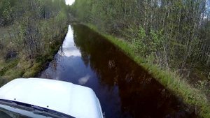 Дорога с Воттоваары на Суккозеро