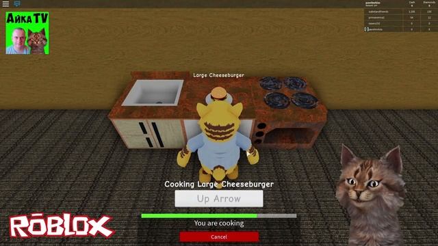 РЕСТОРАННЫЙ БИЗНЕС. Прохождение в Roblox - Restaurant Tycoon.