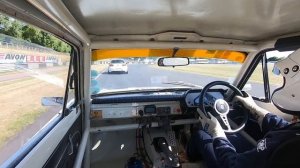 Ford Lotus Cortina Castle Combe Onboard