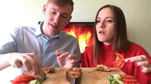 МУКБАНГ РЫБА | MUKBANG FISH