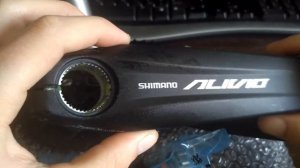 система шатунов на 9 скоростей SHIMANO ALIVIO FC-T4060 \каретка SM-BB52 с ALIEXPRESS | КИТАЙ ВЕЛИК