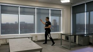 Шторы для офиса . Рулонные шторы день-ночь. Стильный офис современные жалюзи.