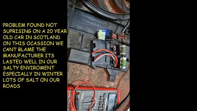 MINI COOPER COOLING SYSTEM RESTORATION PT 2 COOLING FAN RESISTOR REPLACEMENT