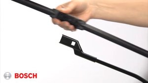 установка дворников с креплением "Push button" (кнопка)