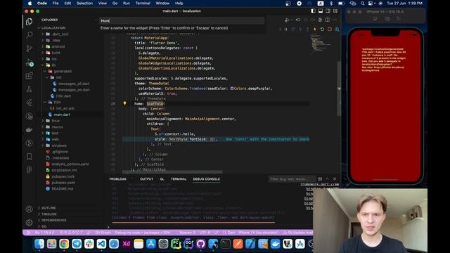 Локализация Flutter приложения Intl (l10n) | Как добавить языки ?