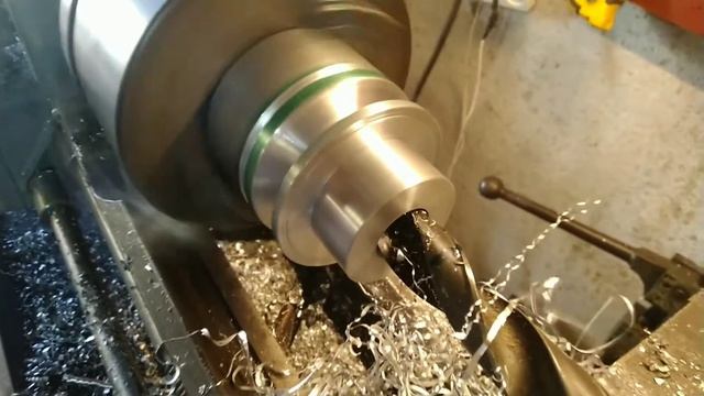 Изготовление шкива под клиновой ремень. V Belt Pulley.