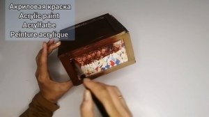 DIY /Переделка чайной коробки /Alteration of the tea box ?