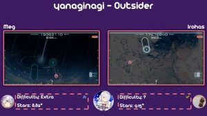 osu! | yanaginagi - Outsider +HDDT | Meg vs Irohas