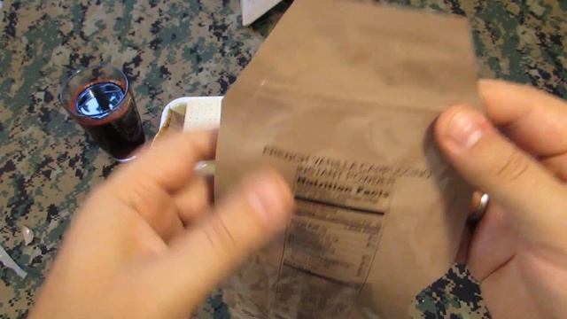 Сухпаек MRE - Меню 11. "Овощи с макаронами в соусе тако". Обзор. смотреть онлайн