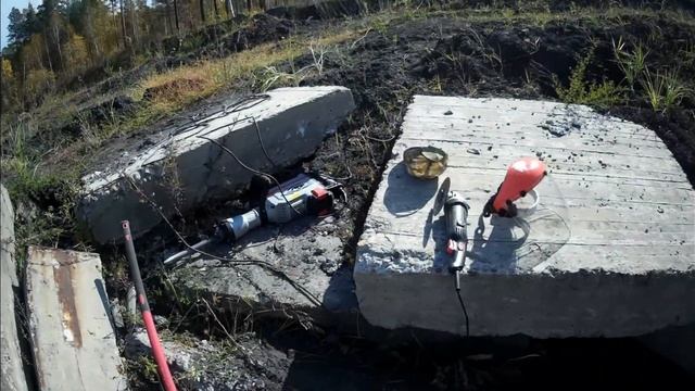 Освобождаю швеллер от бетона смотреть онлайн