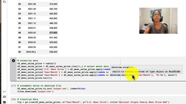 How to Extract Tables from PDF using Python | NAR Housing Data смотреть онлайн