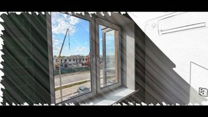 Откосы из ПВХ (LVT) - клеевой плитки ! Отделка окон и дверей своими руками ! Новостройка ! Ремонт !