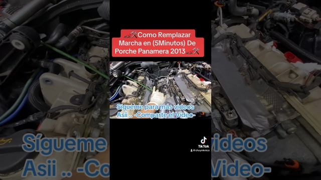 Replace Starter Porsche Panamera 2013 Engine 3.6 смотреть онлайн