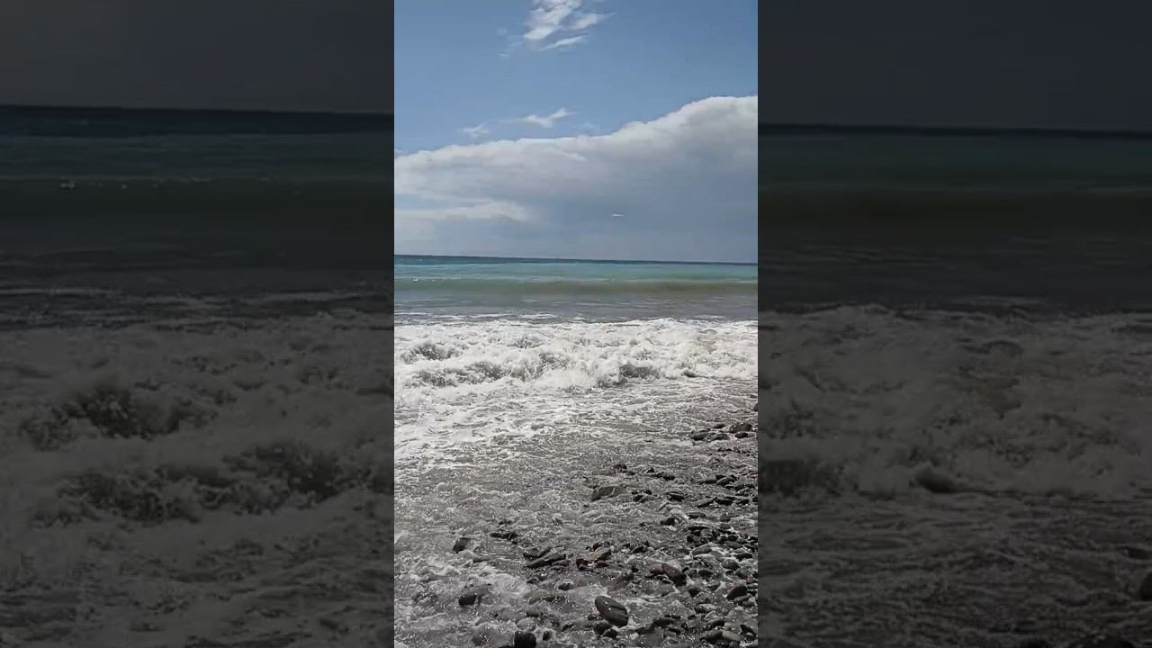 Лазаревское 31.07.24 немного штормит)) #sea #море #черноеморе #blacksea