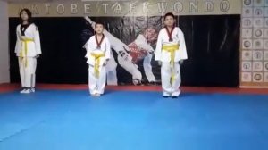 Я сдаю на зелёный пояс Тхэквондо