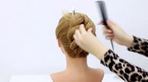 Прическа на длинные волосы.Прическа на каждый день