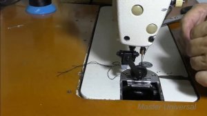 Замена челнока на промышленной швейной машине Professional PRF 8700 H. Видео № 585