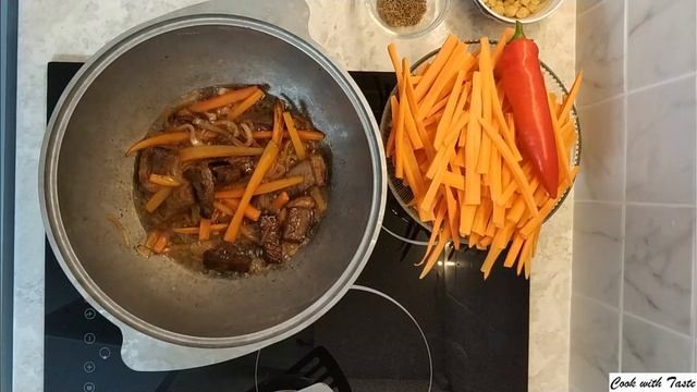 ПЛОВ УЗБЕКСКИЙ ИЗ РИСА ЛАЗЕР. Приготовит даже новичок. смотреть онлайн