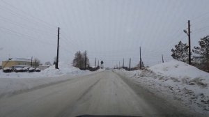 село Урожайное Алтайский край февраль 2023г.