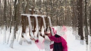 Куда поехать зимой на выходных из Москвы | природа спорт и искусство | Обзор парка Малевича