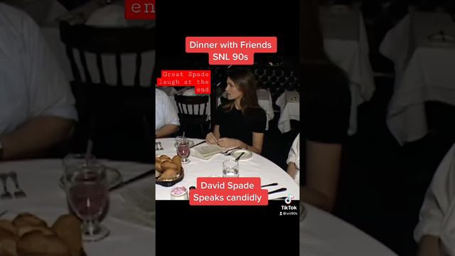 David spade speaks candidly ar a dinner with 90s snl