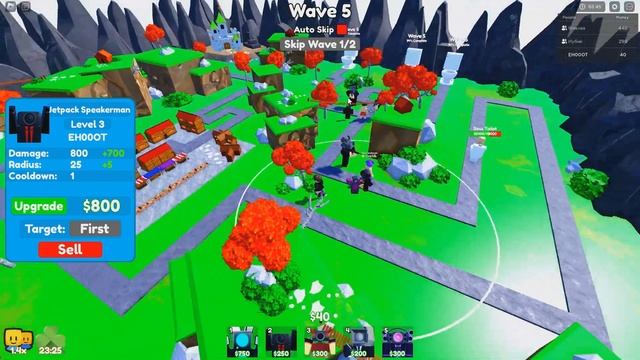 НОВАЯ КАРТА В СКИБИДИ ТУАЛЕТ ТАВЕР ДЕФЕНС В РОБЛОКС! ЕНОТ SKIBIDI TOILET TOWER DEFENSE ROBLOX