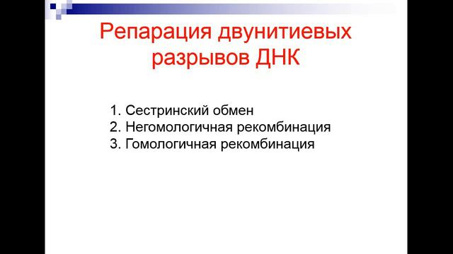 Система репарации ДНК
