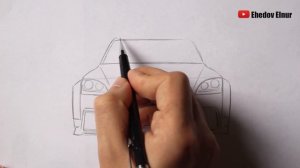Как нарисовать машину Ауди | Audi рисунок