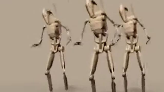 B1 Battle Droids dancing to Ali-A смотреть онлайн