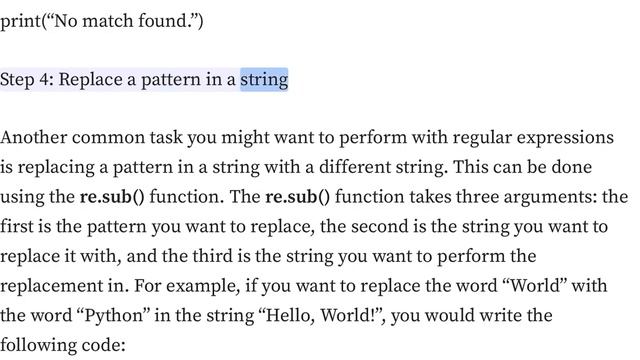 How to use regular expressions in Python