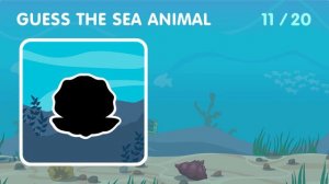 Guess the Sea Animal by Its Shadow | 20 Sea Animals Names for Kids