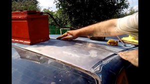 убрал хлопун на крыше