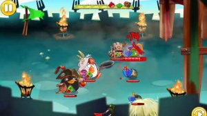 Играем  в Angry Birds EPIC/2 замок