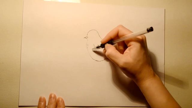 Рисуем птичку на веточке/Как нарисовать птичку/How to draw a bird смотреть онлайн