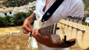 Ben Woods - FLAMETAL FARRUCA - NYLOCASTER Guitar