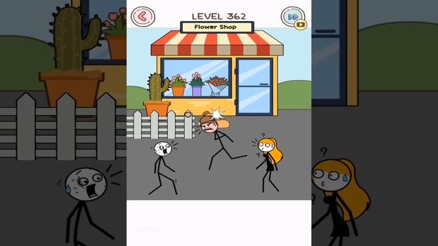 Thief Puzzle(WEEGOON)- Funny Stickman Puzzle Game - New Levels 351-370 -Android Gameplay Walkthroug