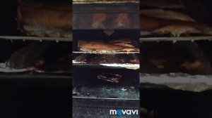 Коптим рыбу в духовке Копчение рыбы в духовке дома #Коптимрыбувдуховке
