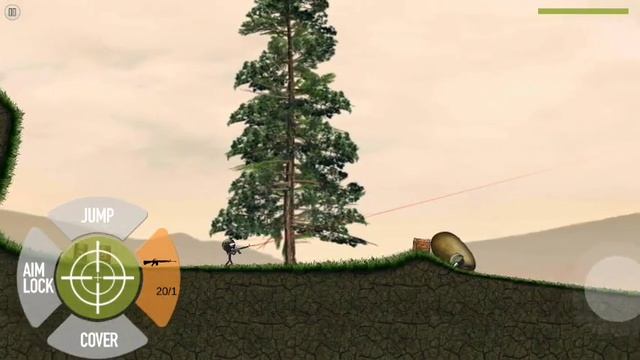 Stickman Battlefields (by Djinnworks GmbH) - action game for android and iOS - gameplay. смотреть онлайн