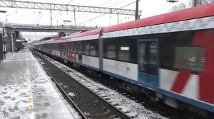 Электропоезд ЭГЭ2Тв-001 "Иволга 3.0" (ЦППК) поезд №7397/7398 Зеленоград-Крюково - Ипподром.