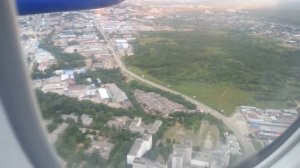 Посадка в аэропорту Хабаровска