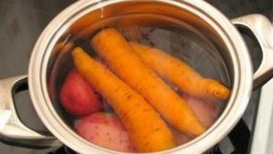 Салат из отварных овощей