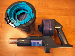 ПЫЛЕСОС SAMSUNG JET 60/ УНИКАЛЬНАЯ СИСТЕМА ФИЛЬТРОВ и СЪЕМНЫЙ КОНТЕЙНЕР