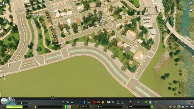 Designing a Small Town without Mods in Cities: Skylines смотреть онлайн