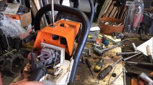 Это Штиль МS360!Тащите всё !Но,начинайте с бензопилы!!!)