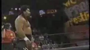 Edge as wcw jobber (Damon Striker) vs. meng