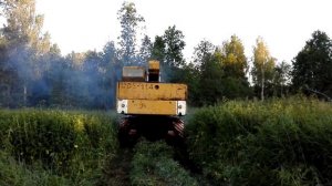 Торфяной участок авто продавливает грунт